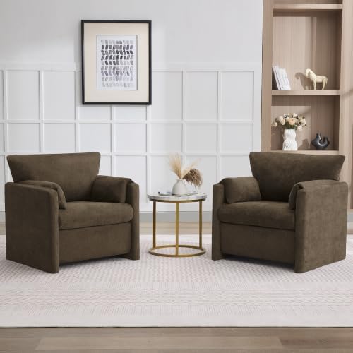 Oversized Accent Chair for Living Room, Large Modern Armchair by CACFTII