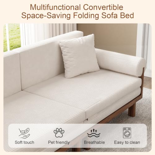 84.65" Queen Pull Out Sofa Bed - Image 6