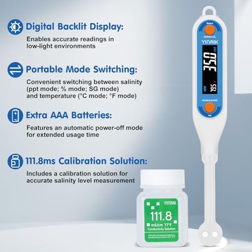 YINMIK Food Salt Meter Sodium Tester - Image 5