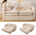 71'' 3-in-1 Modular Sectional Sleeper Sofa, Pull Out Couch by Unknown