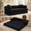 IDEALHOUSE 79" Convertible Futon Sofa Bed, Boneless Couch by IDEALHOUSE