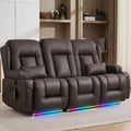 TUNYI Wall Hugger Loveseat Recliner Sofa by Becomesyourhomepartner
