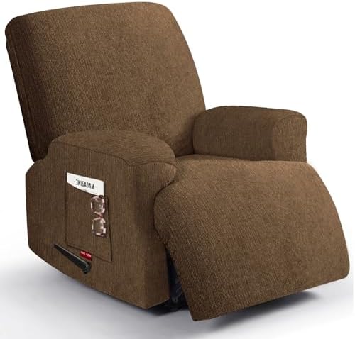 3 Pieces Stretch Recliner Chair Covers by Jcones