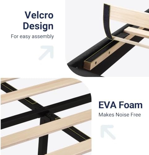 Allewie Cal King Size Platform Bed Frame - Image 6