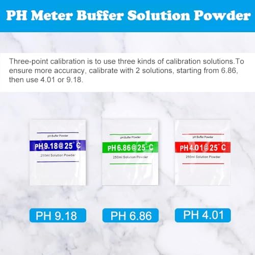 pH Meter Buffer Solution Powder, 15 Pack - Image 5