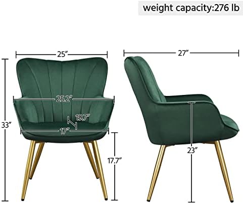 Yaheetech Accent Chair, Upholstered Armchair - Image 3