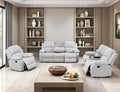 Manual Reclining Couch Sofa Set by Toseslo