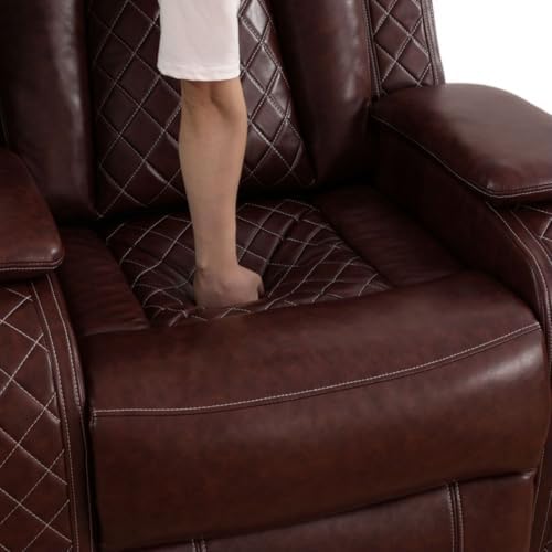 Electric Power Recliner Chair Living Room Furniture, Comfy Wide Lazy Home - Image 6