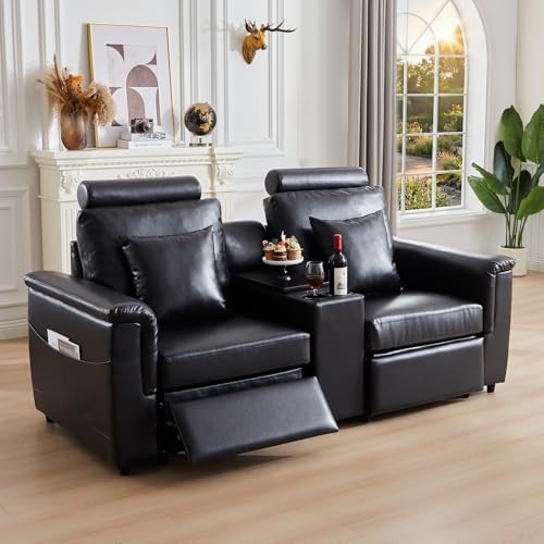 RARZOE Oversized Loveseat Power Recliner Sofa by RARZOE