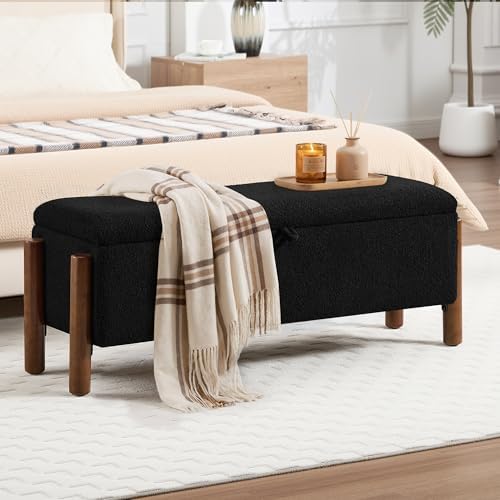 55'' Modern Storage Ottoman Benches by HOMYKA