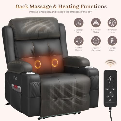 Reclining Loveseat Sofa, RV Loveseat Recliner Wall Hugger Couch, Home Theater - Image 5