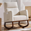 Yaheetech 28in Wide Padded High Back Nursery Rocking Chair by Yaheetech