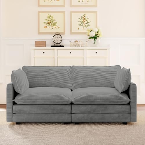 ROWHY 78'' Sectional 2 Seat Cloud Loveseat by ROWHY