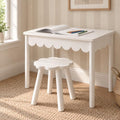 CAALMA Kids Table and Chair Set, Solid Wood by CAALMACO