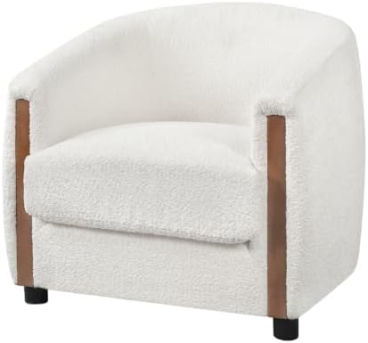 Christopher Knight Home Gini Modern Accent Chair, Boucle Upholstered Curved - Image 6