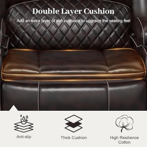 Manual Reclining Chairs, RV Single Sofa, Home Theater Seating - Image 4