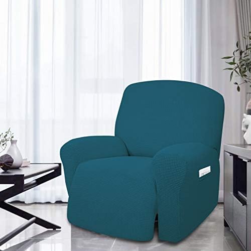 Easy-Going 4 Pieces Oversized Recliner Stretch Sofa Slipcover Sofa Cover - Image 2