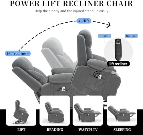 Power Lift Chair Recliners for Elderly - Image 5