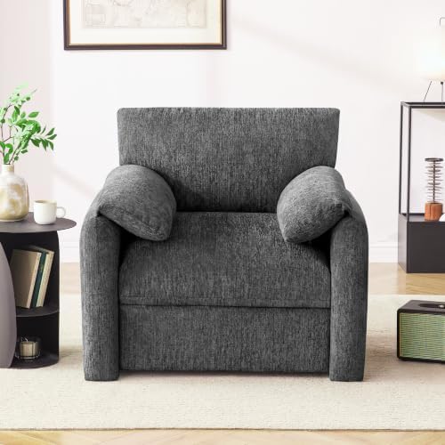 Howjoe Accent Chair for Living Room, Oversized Reading Armchair - Image 3