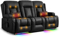 TUNYI Power Loveseat Recliner Sofa by Becomesyourhomepartner