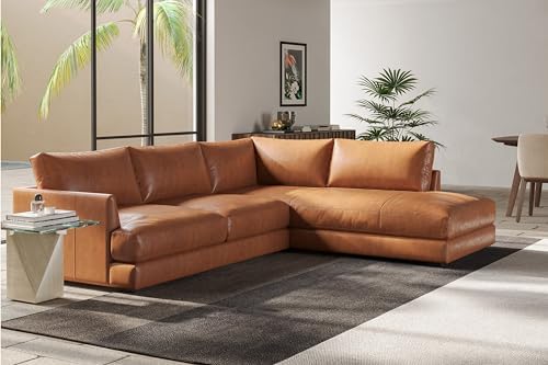 Valencia Serena 108" Full Leather Sectional Sofa - Image 6