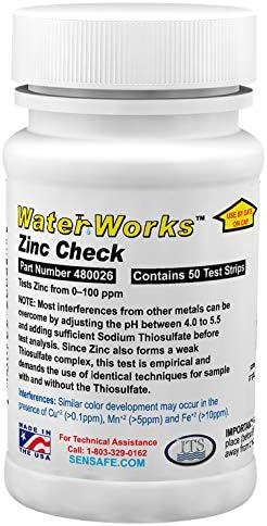 Industrial Test Systems 480026 WaterWorks Zinc Check by IndustrialTestSystems