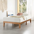 Mellow Naturalista Classic 12 Inch Solid Wood Platform Bed by MELLOW