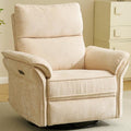 Oversized Power Recliner Chair Swivel Glider by Rhevoy