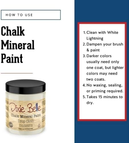 Dixie Belle Paint Company Chalk Mineral Paint - Image 3
