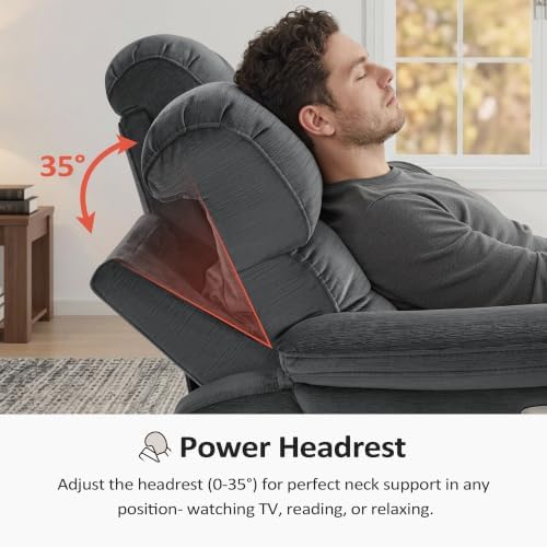 MCombo 73.8'' Zero Wall Hugger Power Recliner Sofa - Image 3