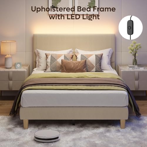 Bestier Full Size Bed Frame - Image 3