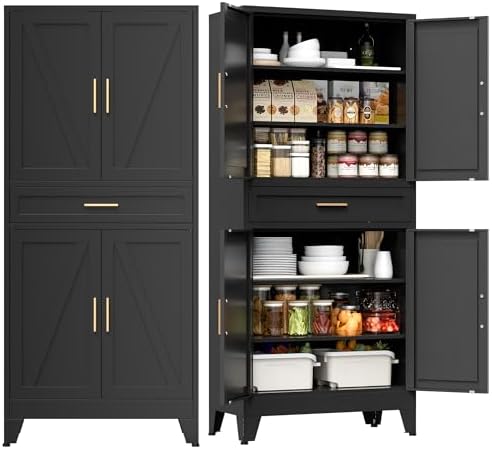 COFaR 71" Tall Metal Storage Cabinet by COFAR
