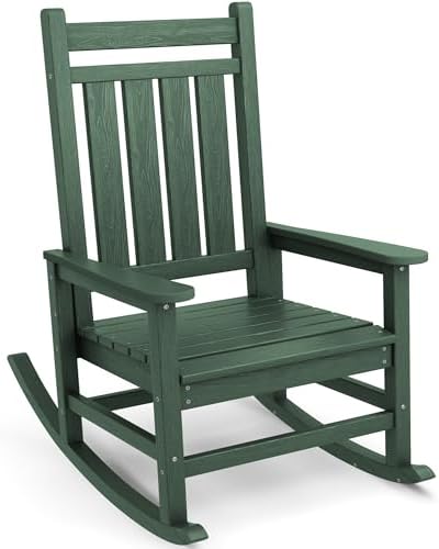 SERWALL HDPE Rocking Chair, Oversized Rocking Chair by SERWALL