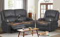 2+1 Seater Recliner Sofa Set, Loveseat Recliner Wall Hugger by SavortheHappyMoments