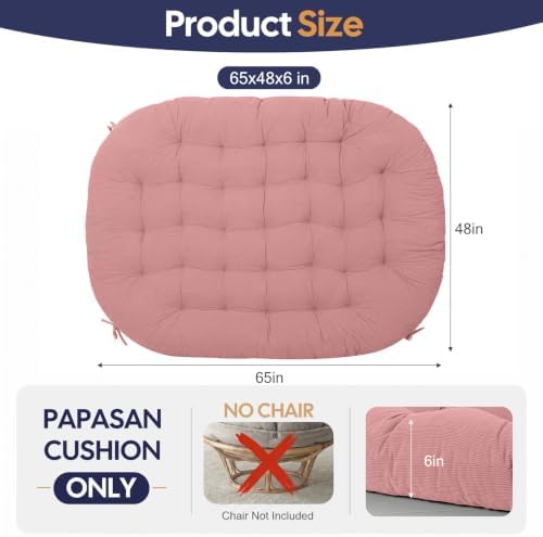 idee-home Double Papasan Chair Cushion - Image 2