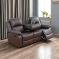 A Ainehome Living Room Furniture Set Leather Recliner Sofa Set Loveseat Chair by AAinehome