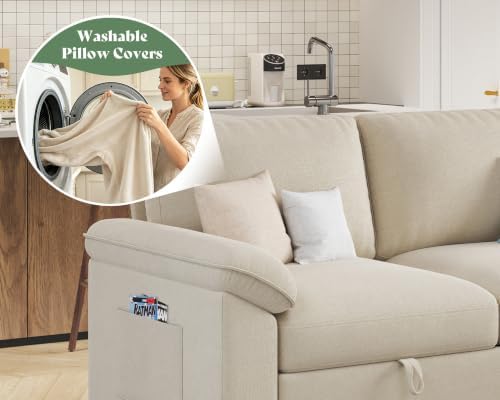 VanAcc 81" Sofa Bed, Sleeper Sofa - Image 7