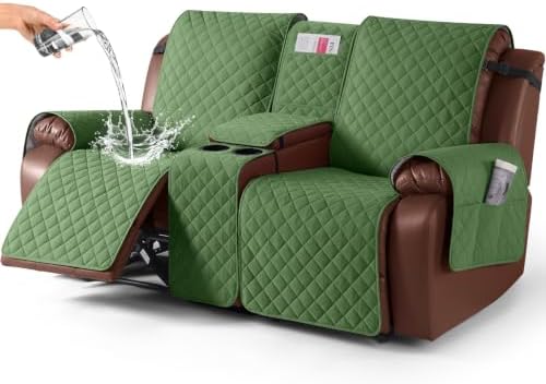 KinCam 100% Waterproof Loveseat Recliner Cover by KinCam