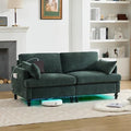 68.9” Loveseat Sofa Couch, Modern Comfy 2 Seat Chenille Couches, Spring by Opiesit