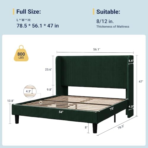Allewie Full Size Platform Bed - Image 2