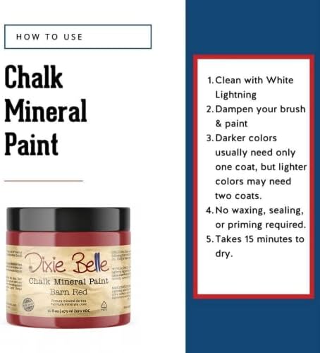 Dixie Belle Paint Company Chalk Mineral Paint - Image 3