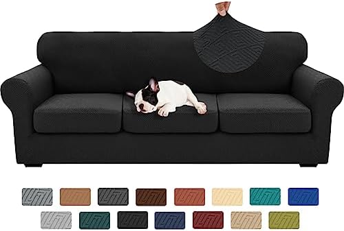 XINEAGE 4-Piece Stretch X-Large Sofa Cover, Washable Couch Covers by XINEAGE