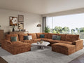 EASE MOOSE Boneless Couch for Living Room, Large Modular Sectional by EASEMOOSE