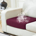 NAISI Waterproof Couch Cushion Covers Thick Velvet Fabric Washable Sofa by NAISI