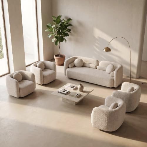5-Piece Curved Couch Set - Image 3