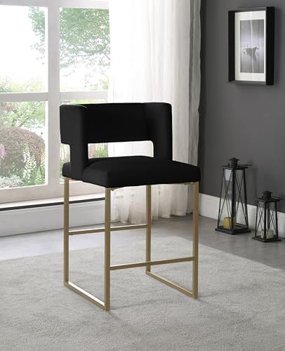 Meridian Furniture Caleb Collection Modern | Contemporary Counter Height Stool - Image 2
