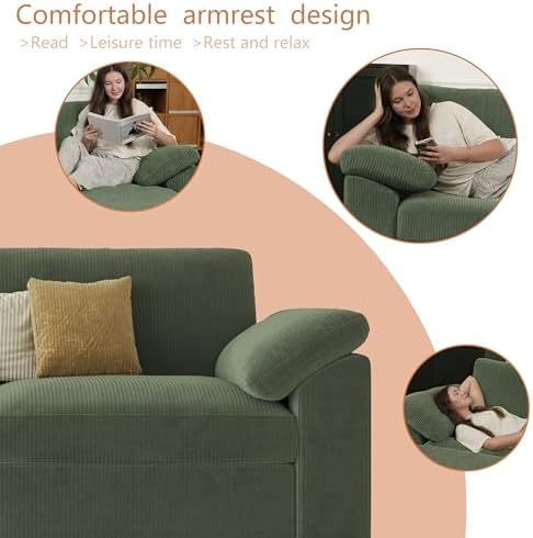 EASE MOOSE Oversized Modular Sectional Sofa, Large L Shape Sectional Couch - Image 5