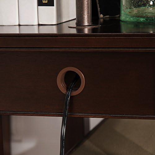 Leick Home Laurent End Table, Chocolate Cherry - Image 4