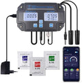 6 in 1 Smart Water Quality Tester, WiFi pH Meter pH, and Temperature by TEKCOPLUS