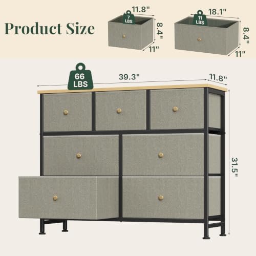 Fabric Dresser for Bedroom - Image 3